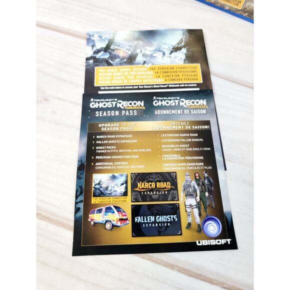 Tom Clancys Ghost Recon Wildlands PS4 PlayStation 4 Complete CIB - Picture 3 of 7